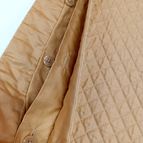 RALPH LAUREN Wyatt Cotton Standard Diamond Quilted Sham Bronze *PAIR* - Picture 8 of 9